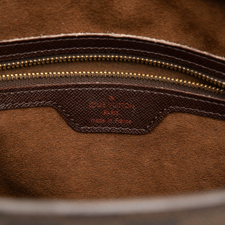 Venice Sac Plat Damier Ébène Marron