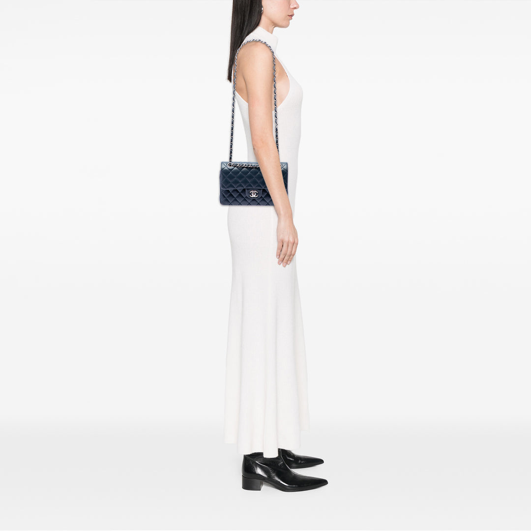 Chanel Classic Double rabat Petit Cuir d'agneau