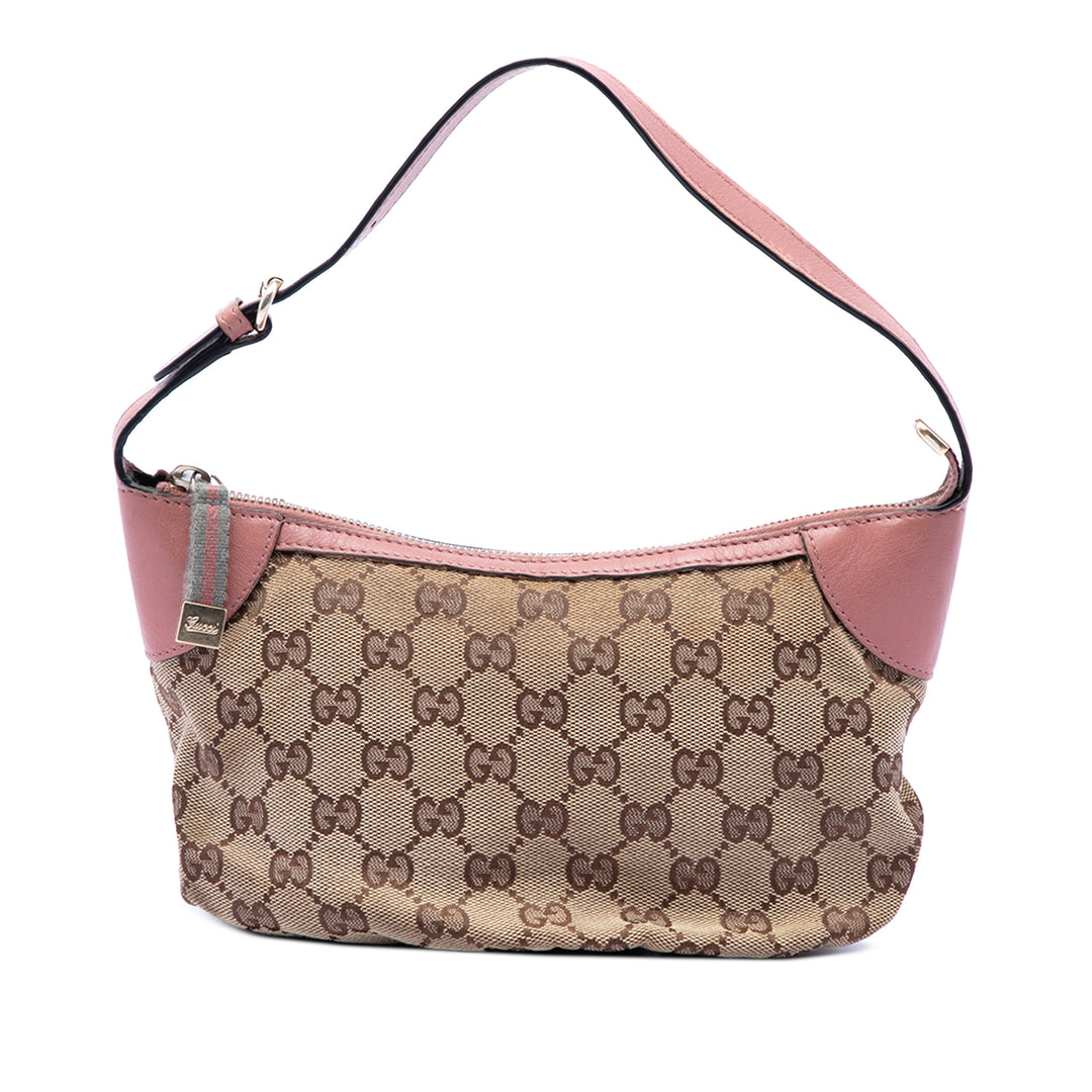 Gucci Sac à main GG Web Beige – vue principale – GABY PARIS