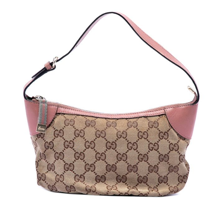 Gucci Sac à main GG Web Beige – vue principale – GABY PARIS