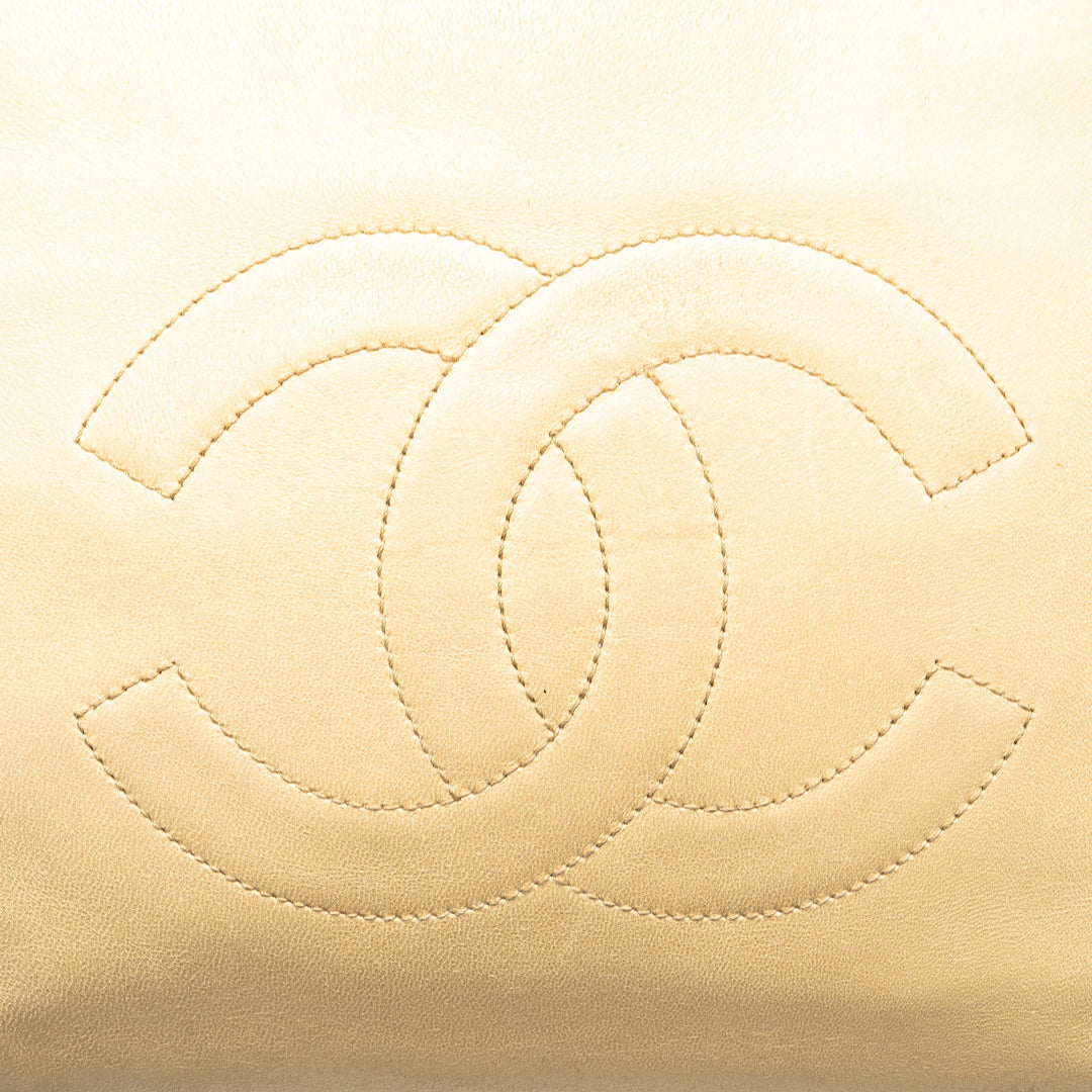 Chanel CC Cuir d’agneau Cabas chaîne