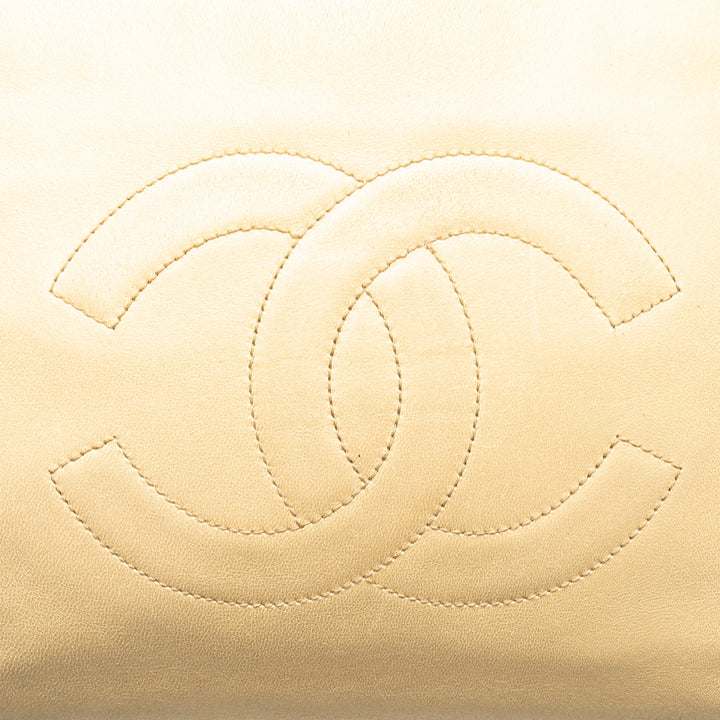 Chanel CC Cuir d’agneau Cabas chaîne