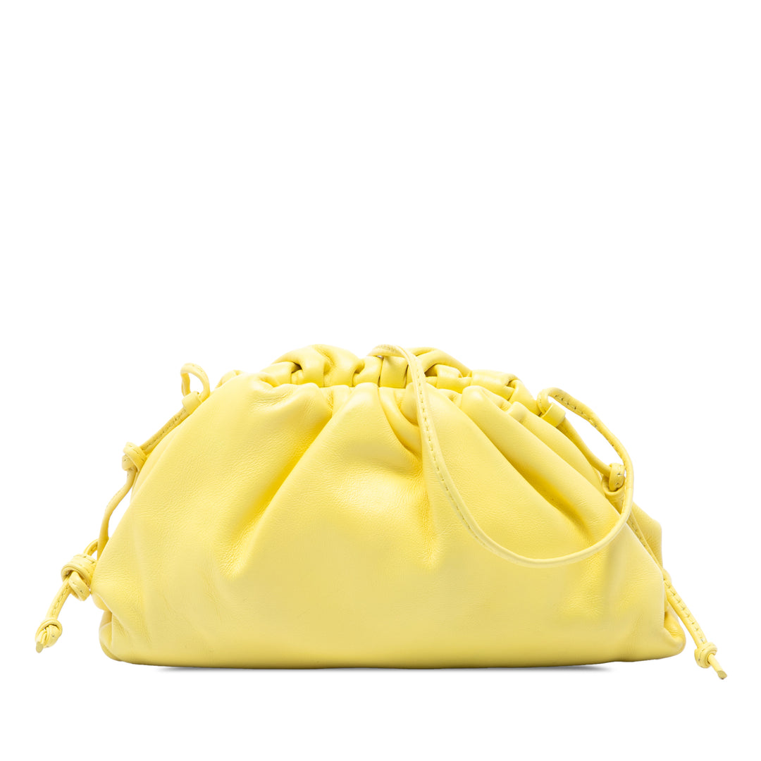 Bottega Veneta Cuir d’agneau The Mini Pochette Sac porté croisé
