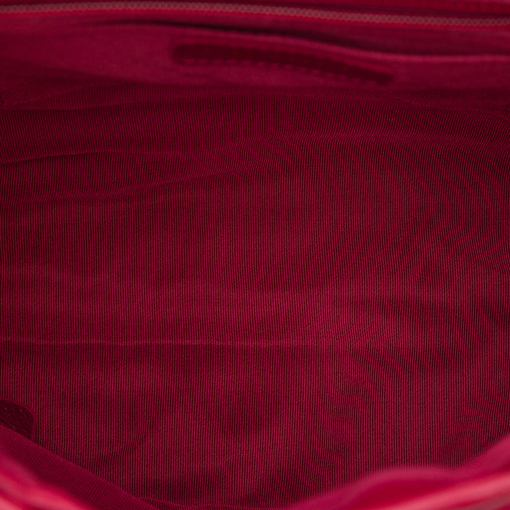 Chanel Matelassé Urban Spirit Sac à dos Mini Cuir d'agneau Rouge – vue 4 – GABY PARIS