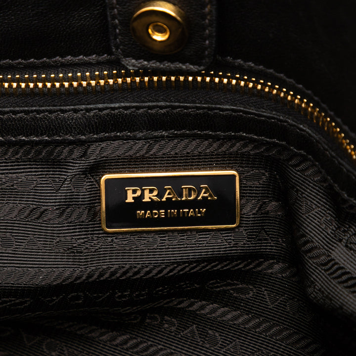 Prada Tessuto Origami Pleated Cabas