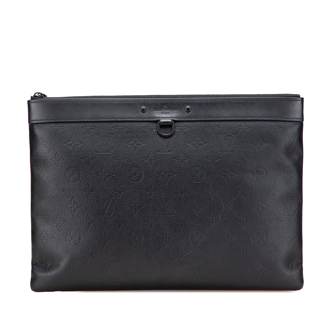 Monogram Shadow Discovery Pochette Black - Gaby Paris