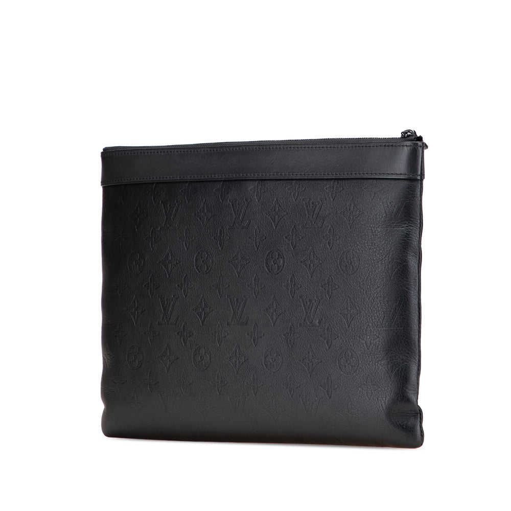 Monogram Shadow Discovery Pochette Black - Gaby Paris