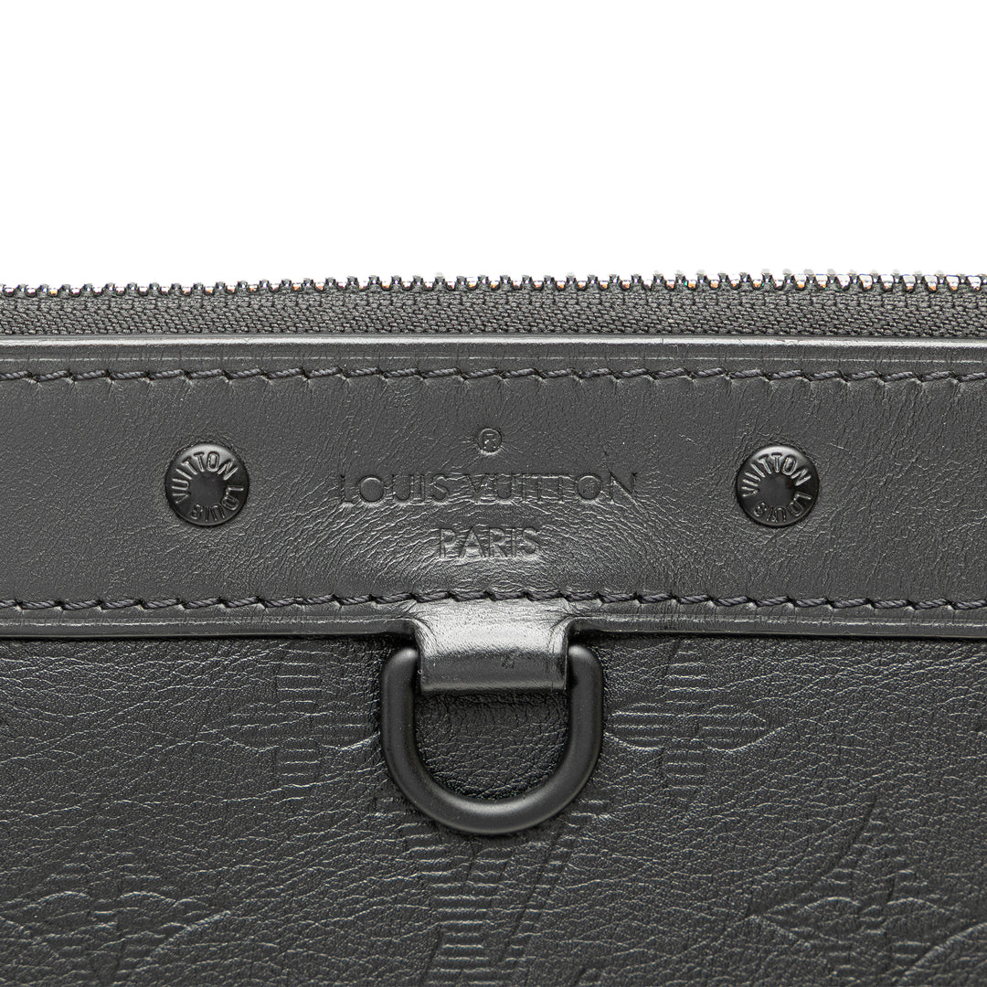 Monogram Shadow Discovery Pochette Black - Gaby Paris