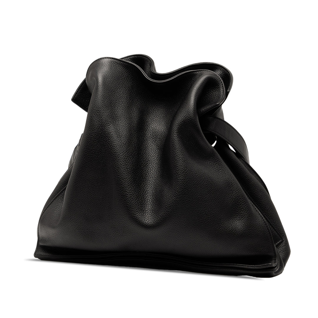 LOEWE Cuir de veau Flamenco Tassel 36 Noir