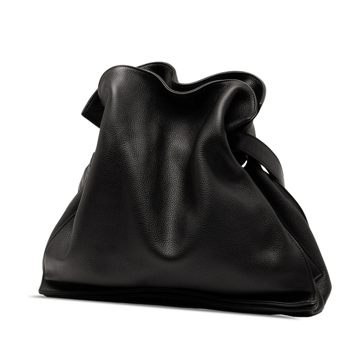 LOEWE Cuir de veau Flamenco Tassel 36 Noir