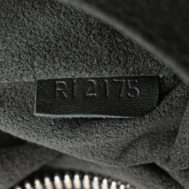Calfskin Eclipse Pochette Volga Black - Gaby Paris