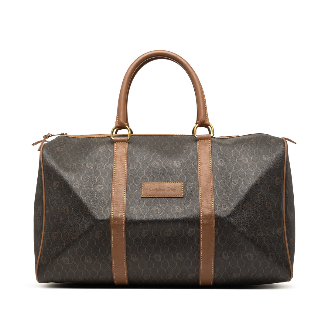 Dior Honeycomb Coated Toile Sac de voyage