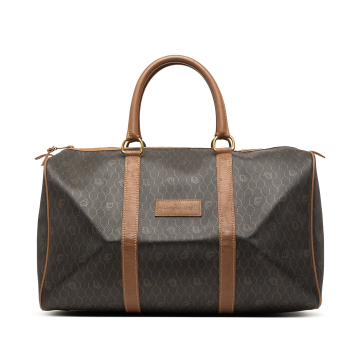 Dior Honeycomb Coated Toile Sac de voyage