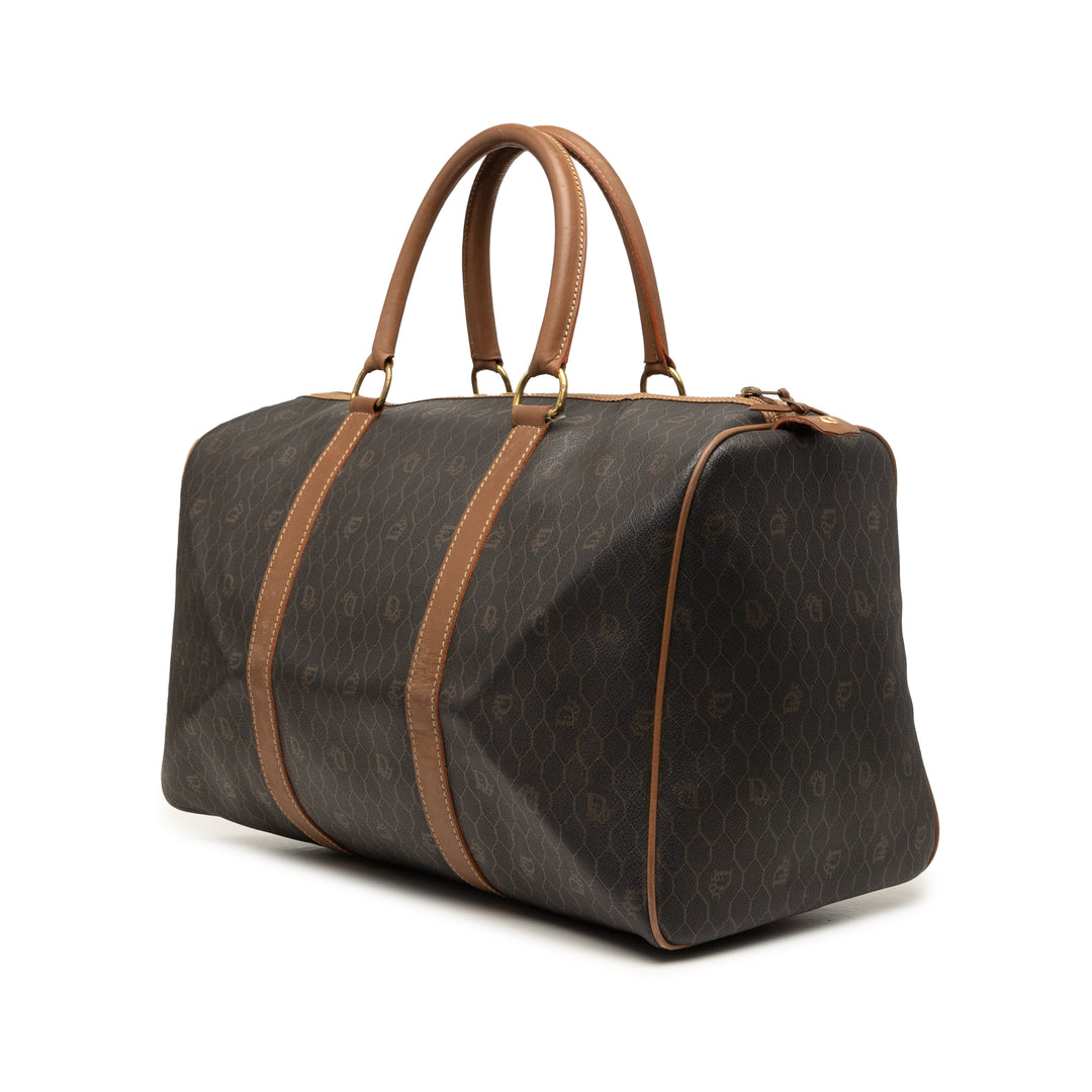 Dior Honeycomb Coated Toile Sac de voyage