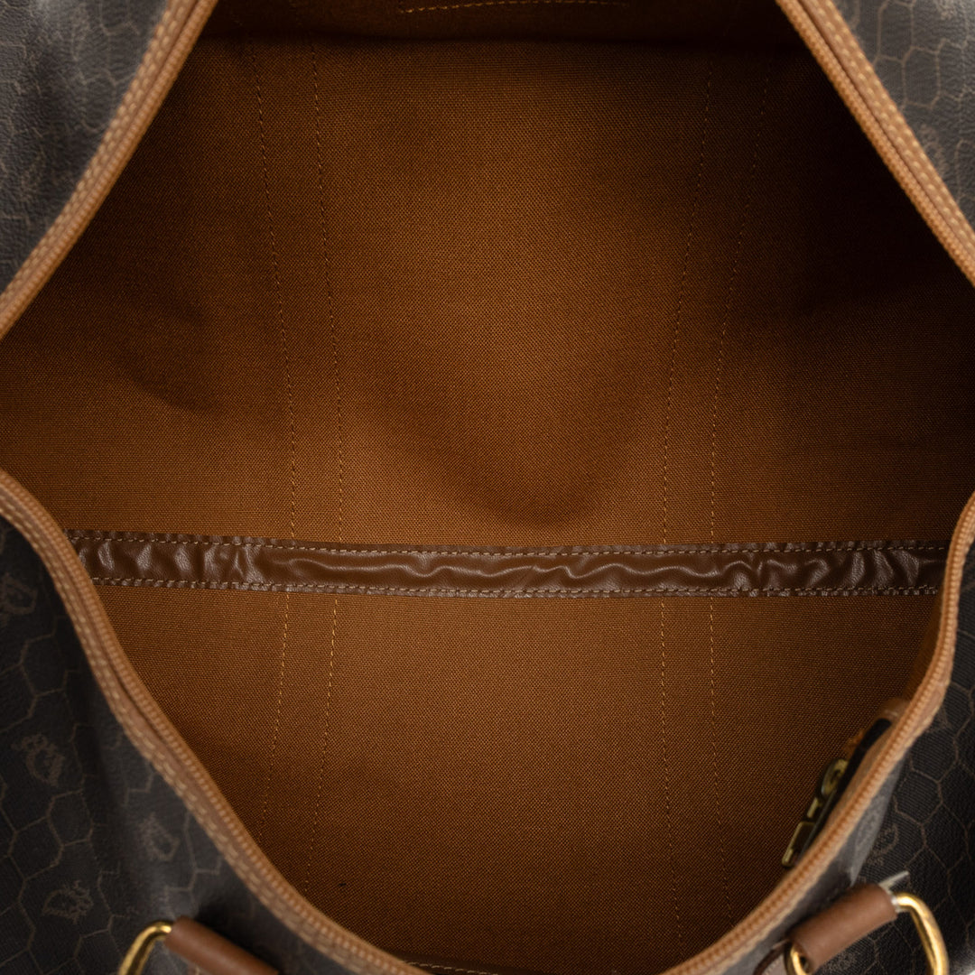 Dior Honeycomb Coated Toile Sac de voyage