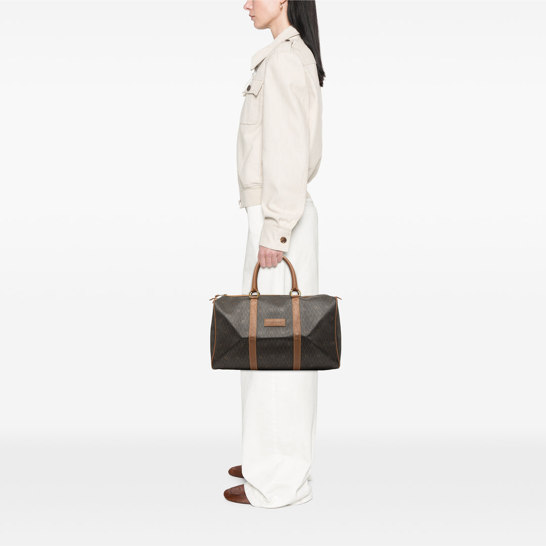 Dior Honeycomb Coated Toile Sac de voyage
