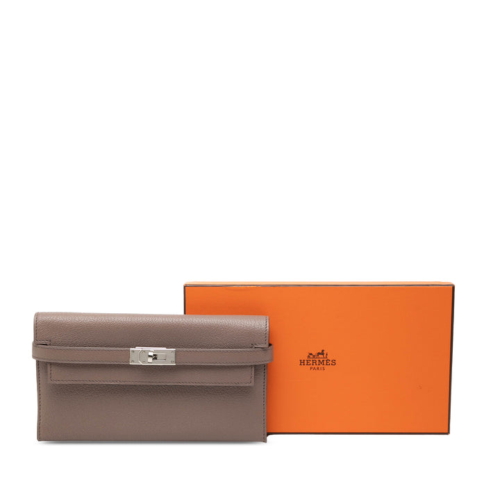 Hermès Chevre Mysore Kelly Longue Portefeuille