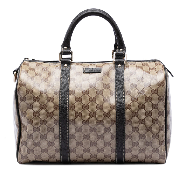 Gucci Sac à main GG Cristal Joy Boston Moyen Beige – vue principale – GABY PARIS