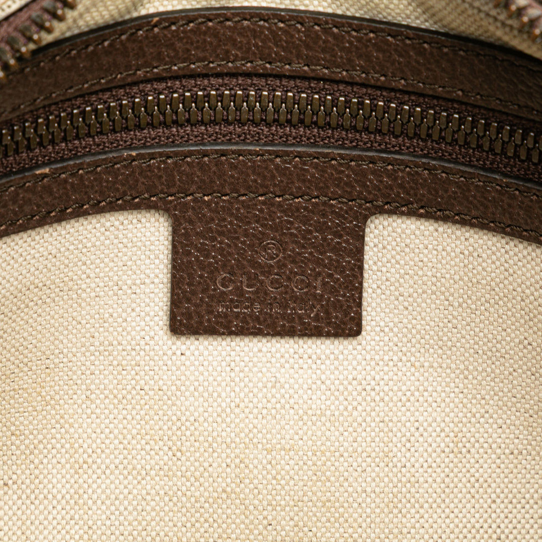 Small GG Supreme Ophidia Belt Bag Brown - Gaby Paris