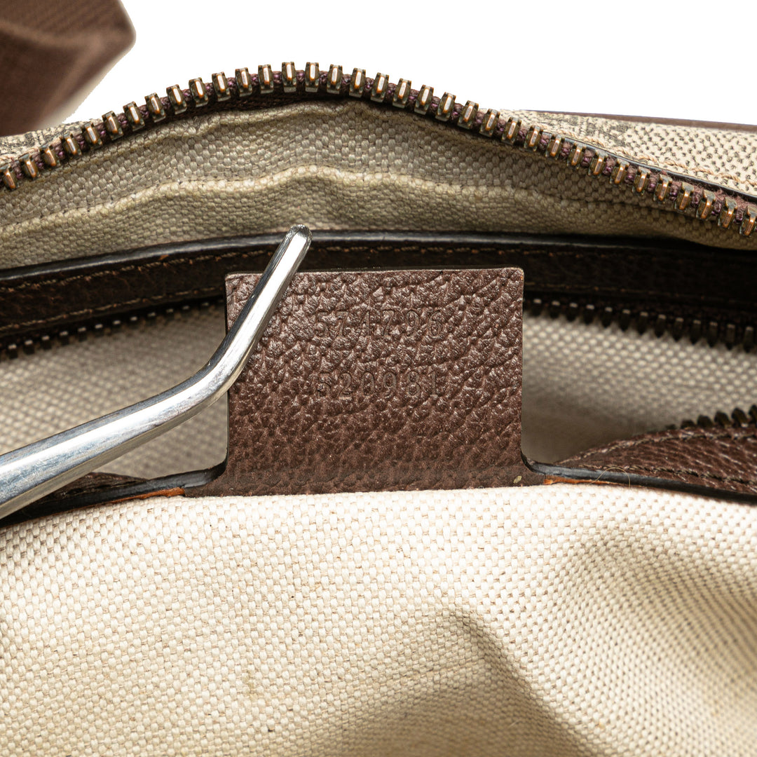 Small GG Supreme Ophidia Belt Bag Brown - Gaby Paris