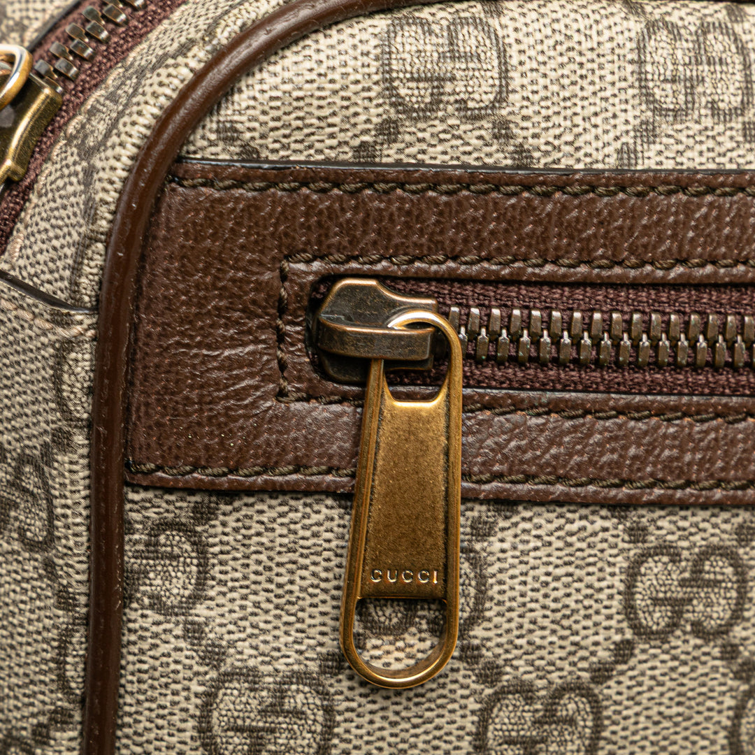 Small GG Supreme Ophidia Belt Bag Brown - Gaby Paris