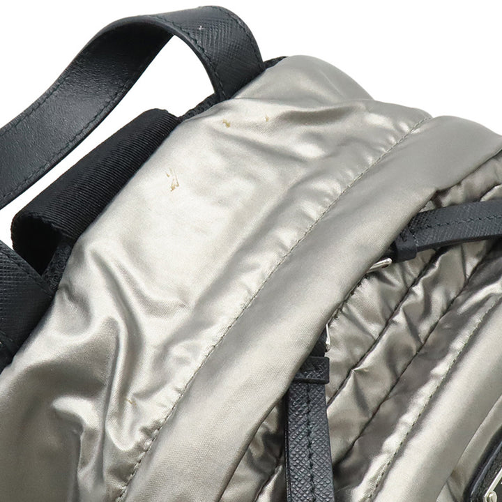 Prada Metallic Tessuto Sling Sac