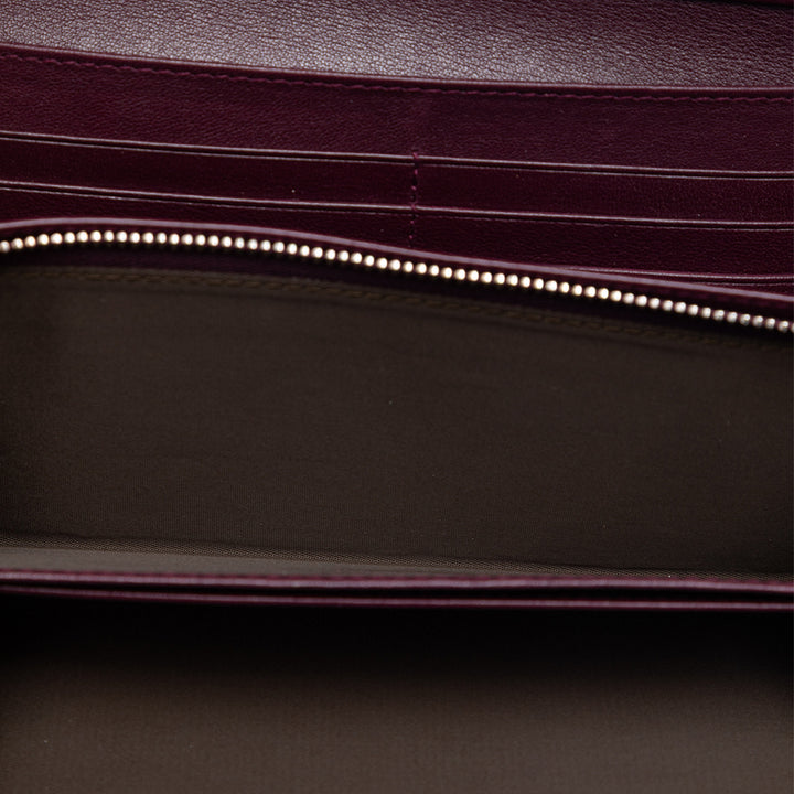 Dior Oblique Cuir verni Wallet on Chain
