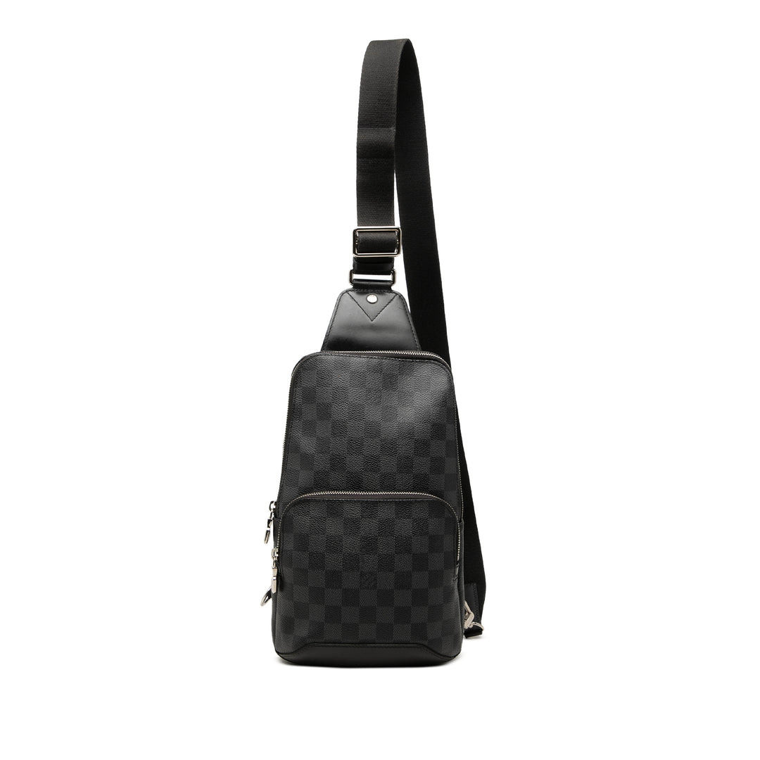 Avenue Sling Damier Graphite Noir