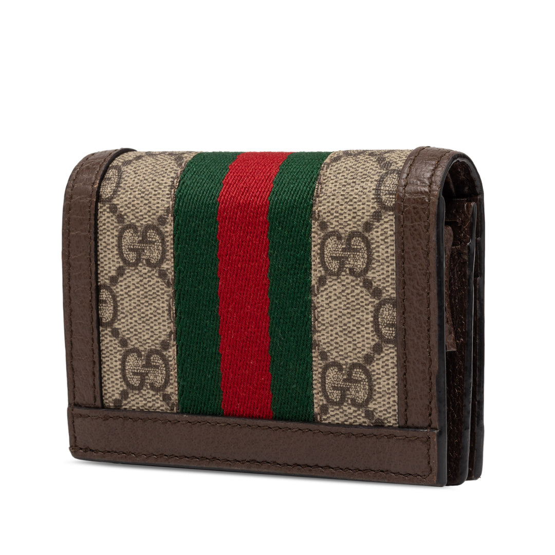 Gucci GG Supreme Web Ophidia Small Portefeuille