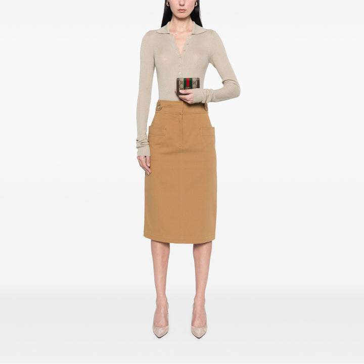 Gucci GG Supreme Web Ophidia Small Portefeuille