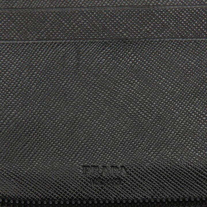 Prada Saffiano Zip Around Portefeuille