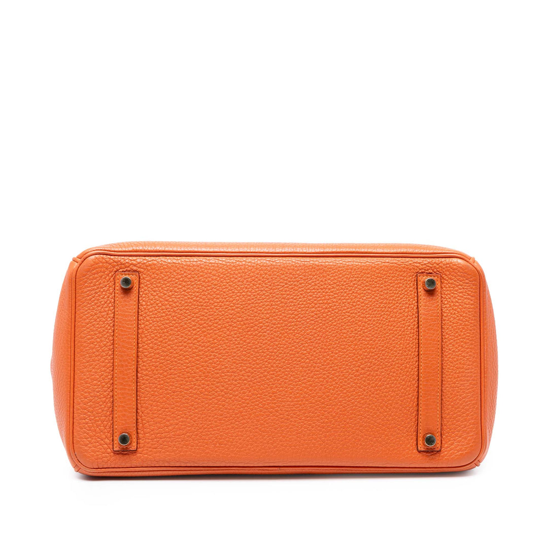 Hermès Togo Birkin Retourne 35 Orange – GABY PARIS Authentique