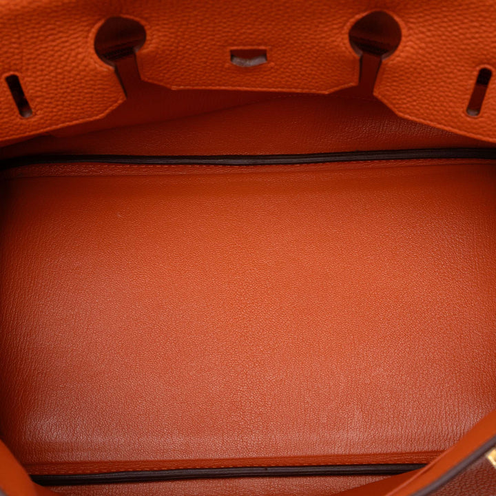 Hermès Togo Birkin Retourne 35 Orange – GABY PARIS Authentique