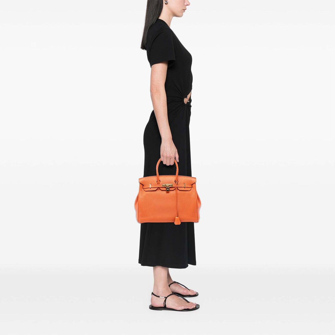 Hermès Togo Birkin Retourne 35 Orange – GABY PARIS Authentique