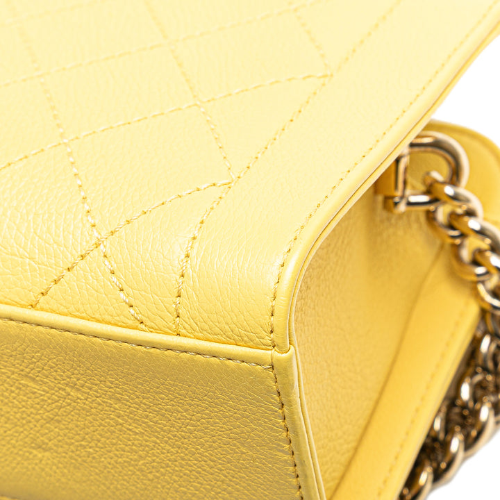 Chanel Label Click Cabas Mini Cuir de veau