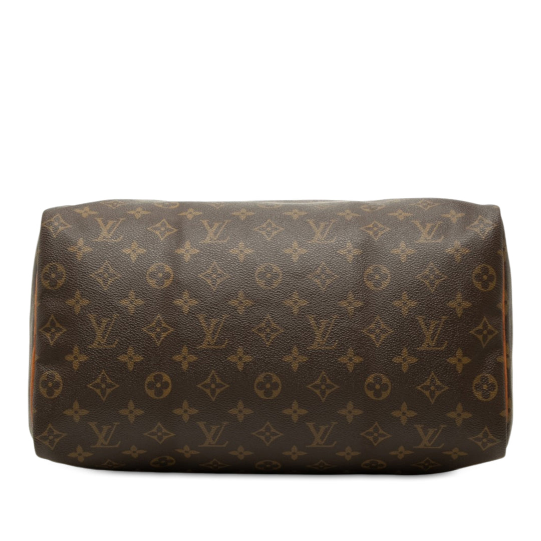 Louis Vuitton Speedy 35 Monogram Marron – vue 3 – GABY PARIS