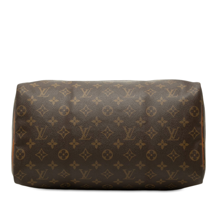 Louis Vuitton Speedy 35 Monogram Marron – vue 3 – GABY PARIS