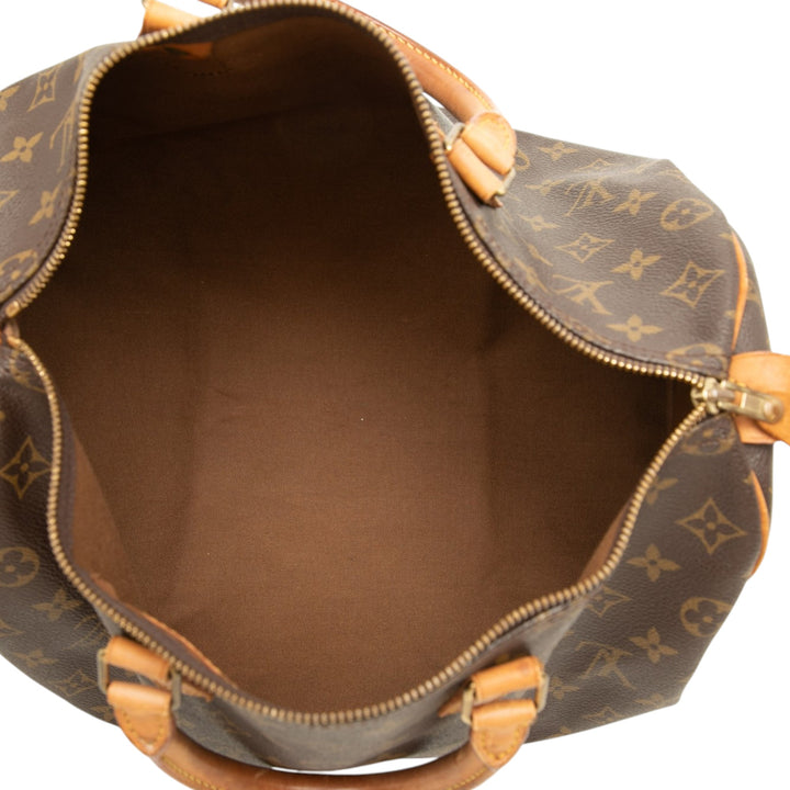 Louis Vuitton Speedy 35 Monogram Marron – vue 4 – GABY PARIS