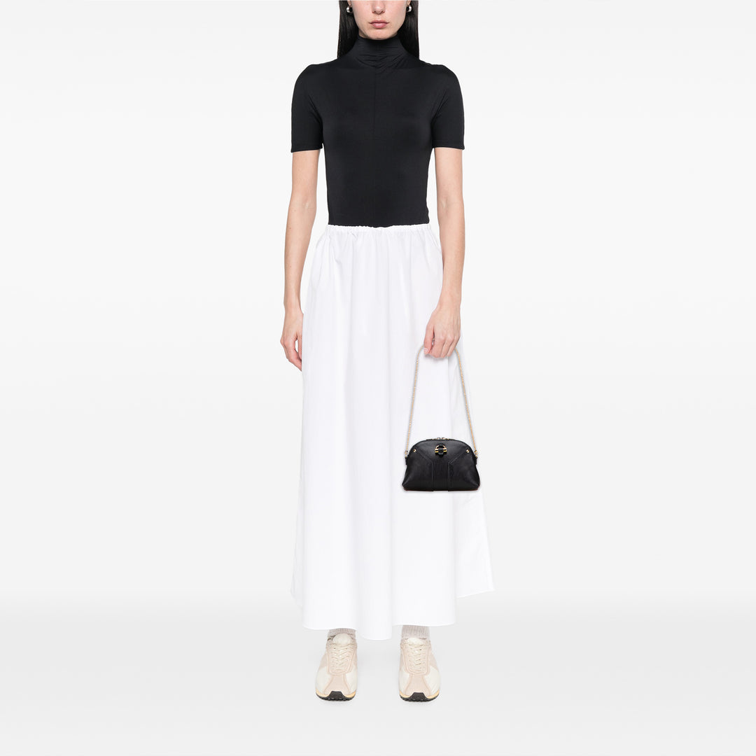 Saint Laurent Mini Cuir Muse Chain Bag Noir