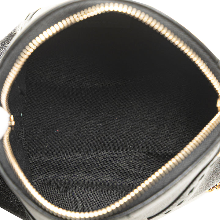 Saint Laurent Mini Cuir Muse Chain Bag Noir