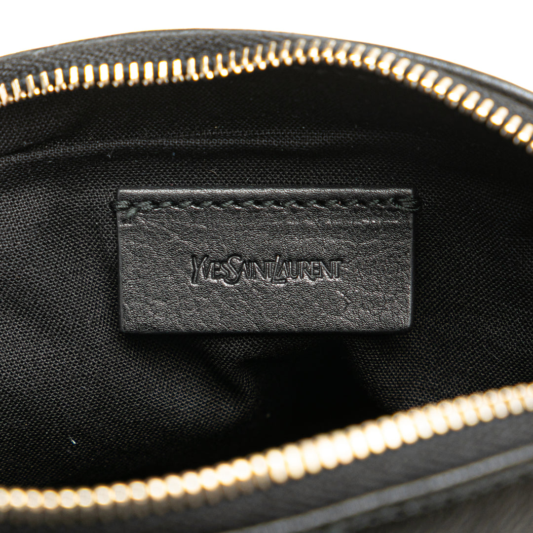 Saint Laurent Mini Cuir Muse Chain Bag Noir