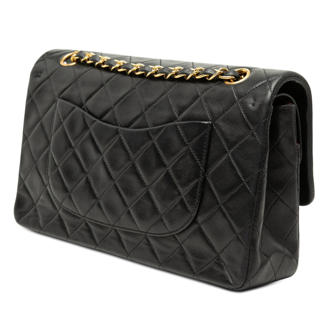 Chanel Medium Classic Cuir d’agneau Double rabat