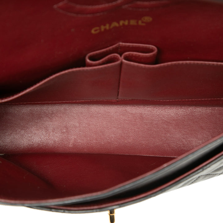 Chanel Medium Classic Cuir d’agneau Double rabat