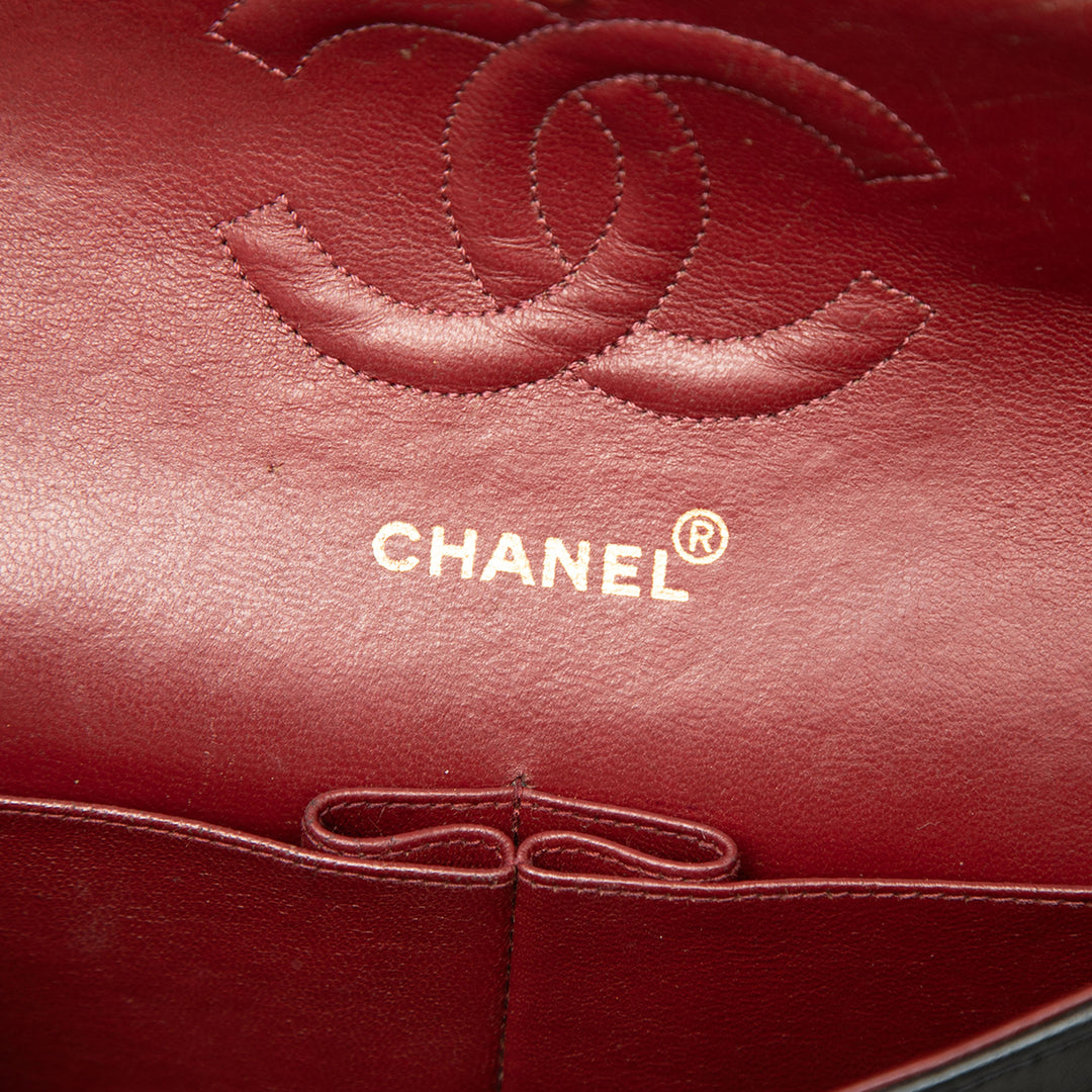 Chanel Medium Classic Cuir d’agneau Double rabat