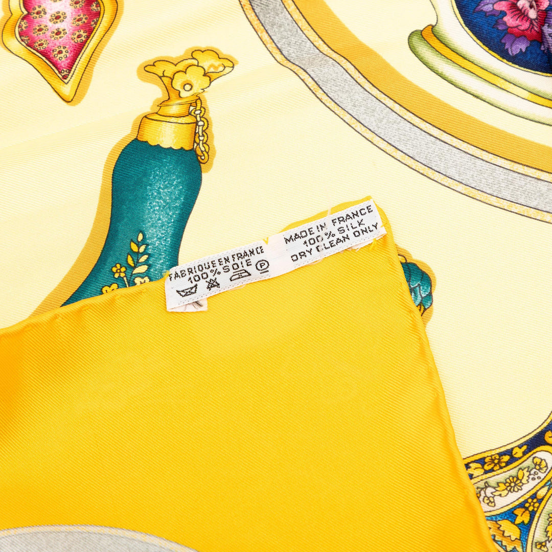 Hermès Qu Importe Le Flacon Soie Foulard 90