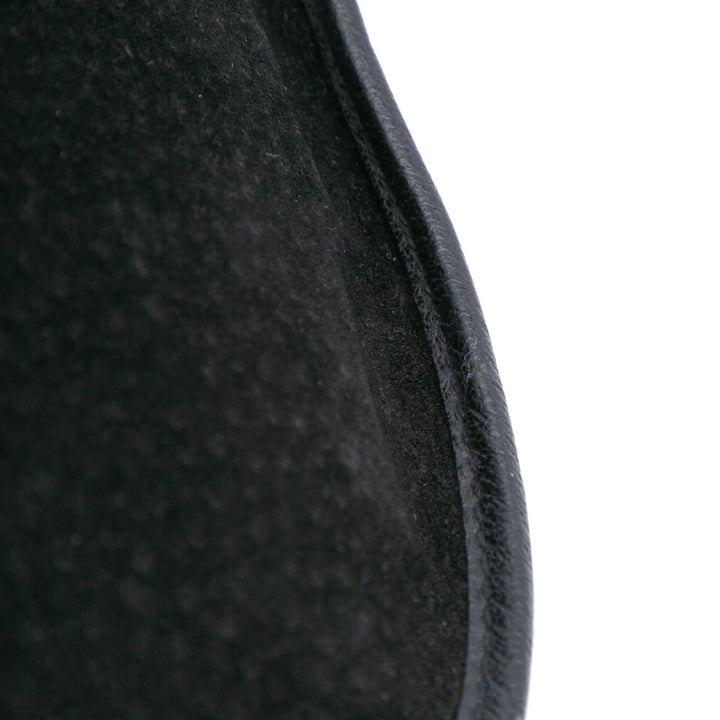 Suede Horsebit Sling Bag Black - Gaby Paris