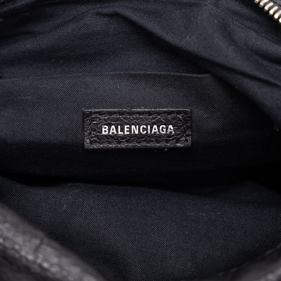 Balenciaga Ceinture Motocross Classic Neo Lift Cuir d'agneau Noir – vue 5 – GABY PARIS