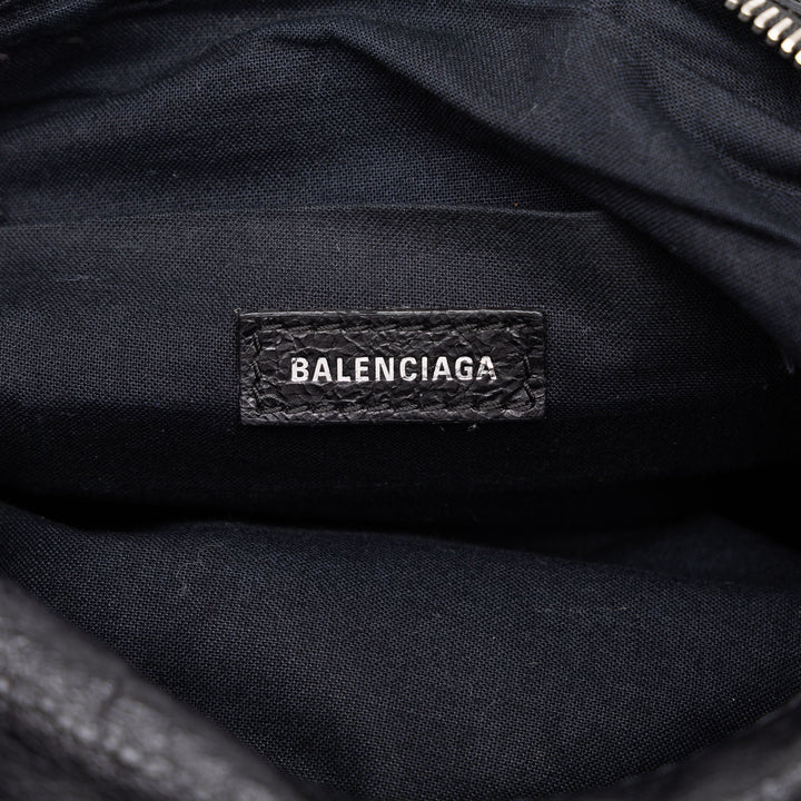 Balenciaga Ceinture Motocross Classic Neo Lift Cuir d'agneau Noir – vue 5 – GABY PARIS
