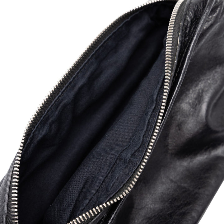 Balenciaga Ceinture Motocross Classic Neo Lift Cuir d'agneau Noir – vue 8 – GABY PARIS