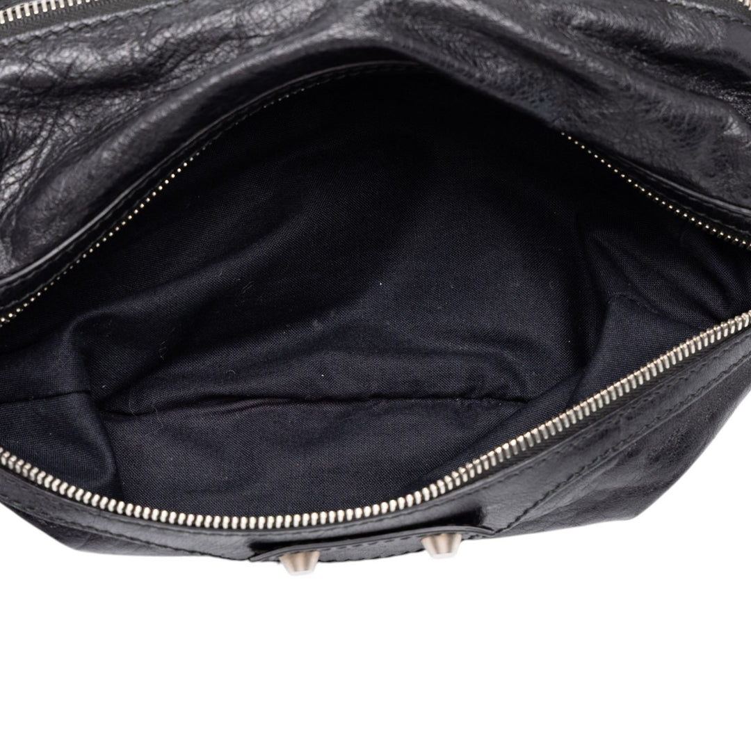 Balenciaga Ceinture Motocross Classic Neo Lift Cuir d'agneau Noir – vue 9 – GABY PARIS